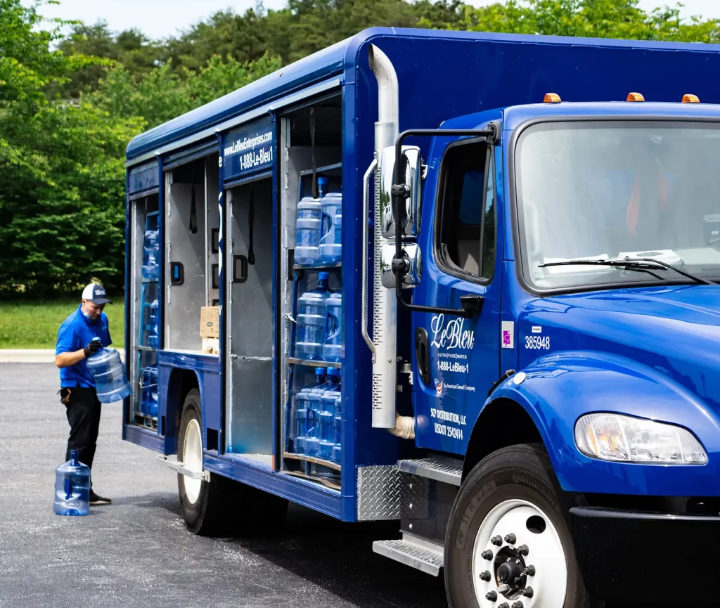 Le Bleu Bottled Water